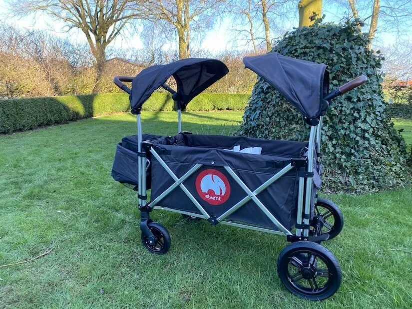 FamilyStar komplett aufgebaut im Garten