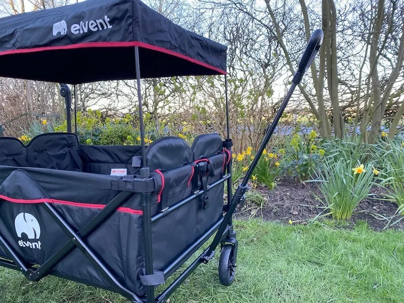 Dach und Zugstange des WagonPro